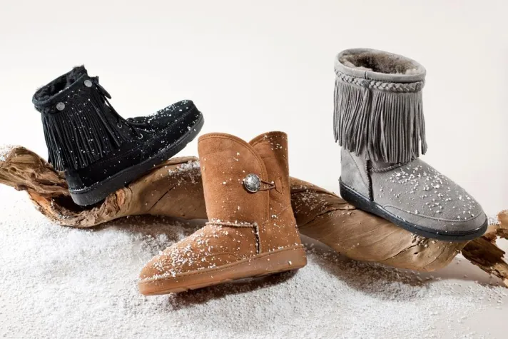Bild: Hot Winter Affairs: Neue Lammfell-Pugs & -Boots von Minnetonka