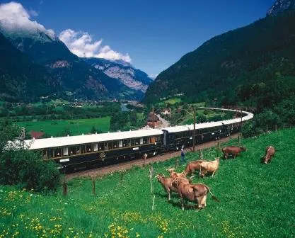 Bild: Einmalig in 131 Jahren Orient-Express-Geschichte: Über die Alpen in die Ewige Stadt