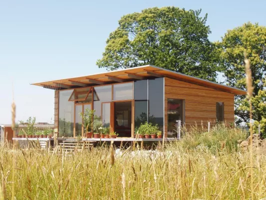 Bild: GEOCELL Schaumglasschotter Die fundamental bessere Dämmung unter der Bodenplatte