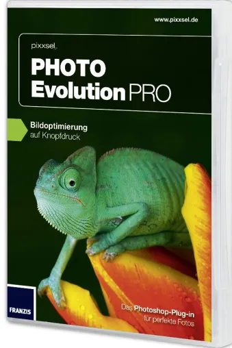 Franzis: Neues pixxsel PHOTO Evolution PRO-Photoshop Plug-in Bild: Franzis: Neues pixxsel PHOTO Evolution PRO-Photoshop Plug-in