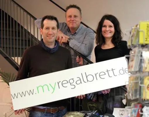 Bild: myregalbrett startet neuen Miet-Regal-Laden erfolgreich