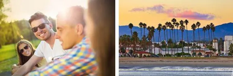 Bild: Englisch lernen in Sunny California