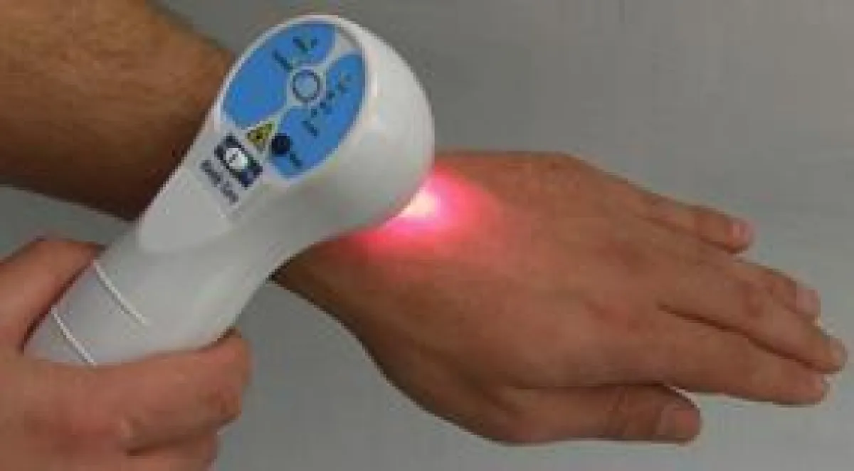 Handbehandlung mit Handy Cure