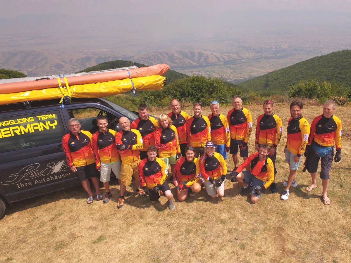 WM-Team Deutschland Drachenflug Weltmeisterschaft 2023 (© DHV e.V.)