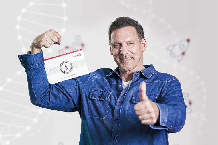 Bild: Der Gentest „myFagron NutriGen™“ – das Performance Upgrade für mich selbst