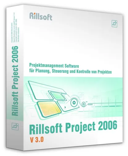 Rillsoft Project 2006 3.0: Projekte planen, steuern, abschließen Bild: Rillsoft Project 2006 3.0: Projekte planen, steuern, abschließen