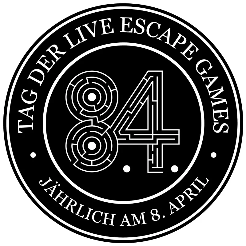 Logo zum Tag der Live Escape Games; Inhaber Fachverband LEAG