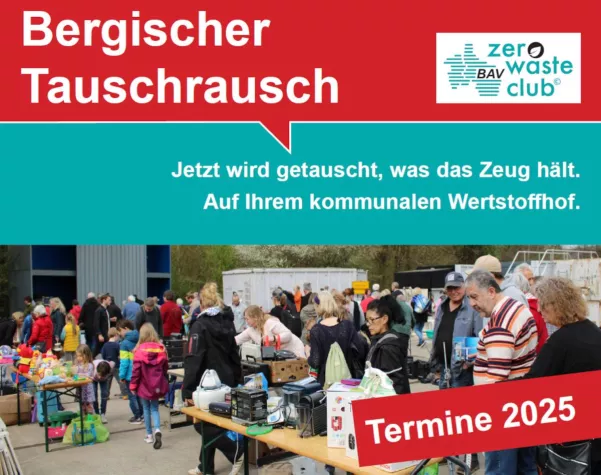 Bild: Der Bergische Tauschrausch vom BAV geht in die nächste Runde