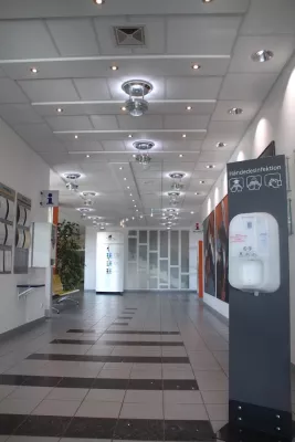 GAZ rüstet Pleißentalklinik Werdau auf energieeffiziente Beleuchtung um Bild: GAZ rüstet Pleißentalklinik Werdau auf energieeffiziente Beleuchtung um