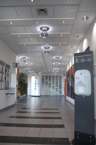 GAZ rüstet Pleißentalklinik Werdau auf energieeffiziente Beleuchtung um Bild: GAZ rüstet Pleißentalklinik Werdau auf energieeffiziente Beleuchtung um