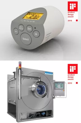 Bild: Zweimal iFDesign Award 2010 für Produkte von pr-ide