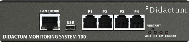 Bild: IP-Thermometer mit Alarmfunktion vom Hersteller Didactum