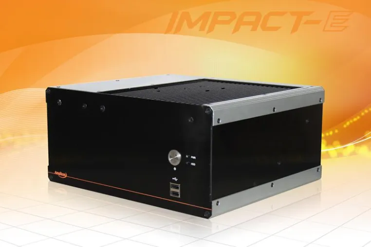 Leistungsfähiger lüfterloser Embedded-PC mit multiplen PCIe-Steckplätzen Bild: Leistungsfähiger lüfterloser Embedded-PC mit multiplen PCIe-Steckplätzen