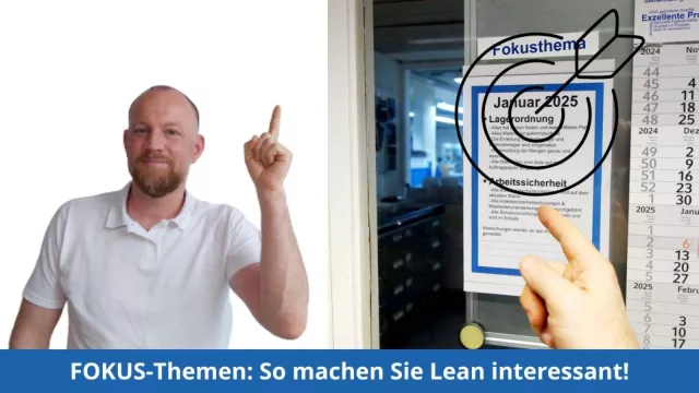 Bild: Fokus, Fokus, Fokus – So bleibt die Lean Umsetzung spannend!