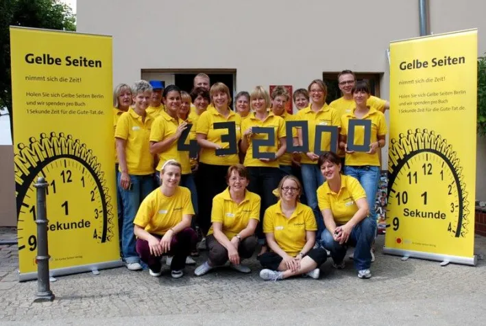 Bild: Gelbe Seiten nimmt sich die Zeit