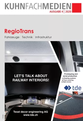 Bild: Die neue Ausgabe »RegioTrans« – Jahresmagazin für den ÖPNV – ist erschienen