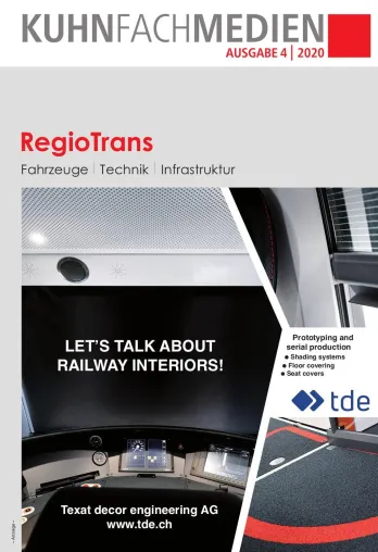 Bild: Die neue Ausgabe »RegioTrans« – Jahresmagazin für den ÖPNV – ist erschienen