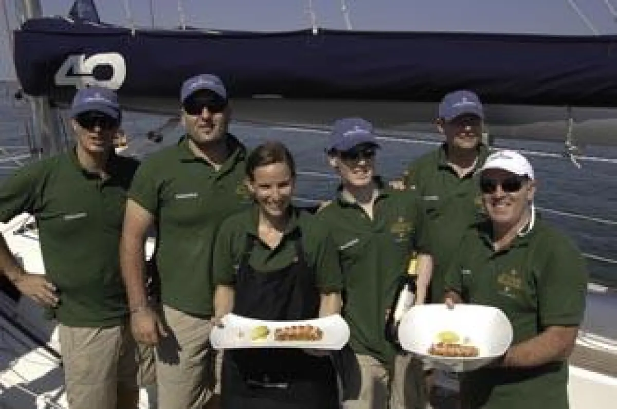 (FOTO:S.PELLEGRINO) Der erste Platz bei der S.Pellegrino Trophy ging an Melanie Gowers und ihr Team aus Australien