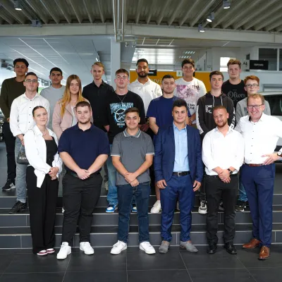 Neuer Ausbildungsrekord bei der Autohaus Raiffeisen Gruppe Bild: Neuer Ausbildungsrekord bei der Autohaus Raiffeisen Gruppe