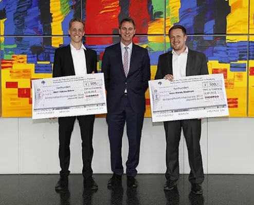 inconso zeichnet beste Abschlussarbeiten im Bereich 'IT-Systeme in der Logistik' aus Bild: inconso zeichnet beste Abschlussarbeiten im Bereich 'IT-Systeme in der Logistik' aus