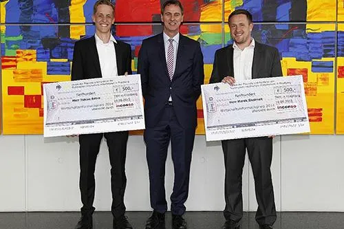 inconso zeichnet beste Abschlussarbeiten im Bereich 'IT-Systeme in der Logistik' aus Bild: inconso zeichnet beste Abschlussarbeiten im Bereich 'IT-Systeme in der Logistik' aus