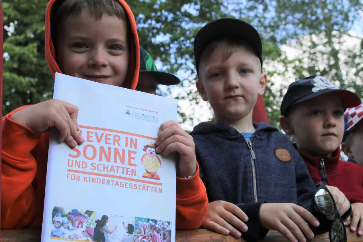 Zehn Prozent aller Kitas in Deutschland sind bereits „Clever in Sonne und Schatten“ (© NCT/UCC, 2022)