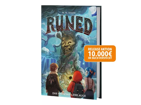 Bild: Autor R.R. Stein versteckt 10.000€-Schatz im Buch “RUNED - Das verschollene Auge”