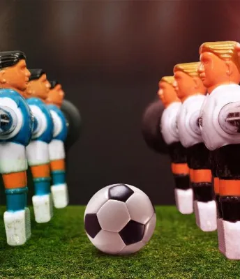 Bild: Kicker-Event mit amtierender Weltmeisterin im Forum Steglitz