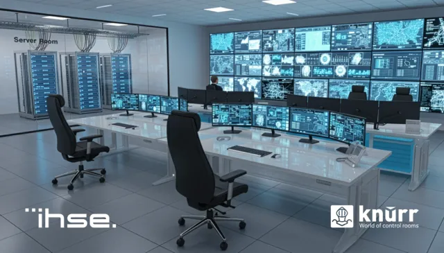 Knürr und IHSE präsentieren vollintegrierte Arbeitsplatz-Lösungen für ergonomische u. resiliente Kontrollräume Bild: Knürr und IHSE präsentieren vollintegrierte Arbeitsplatz-Lösungen für ergonomische u. resiliente Kontrollräume