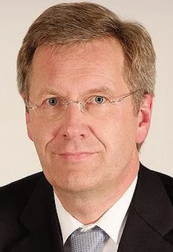 Bild: Christian Wulff vertritt Deutschland
