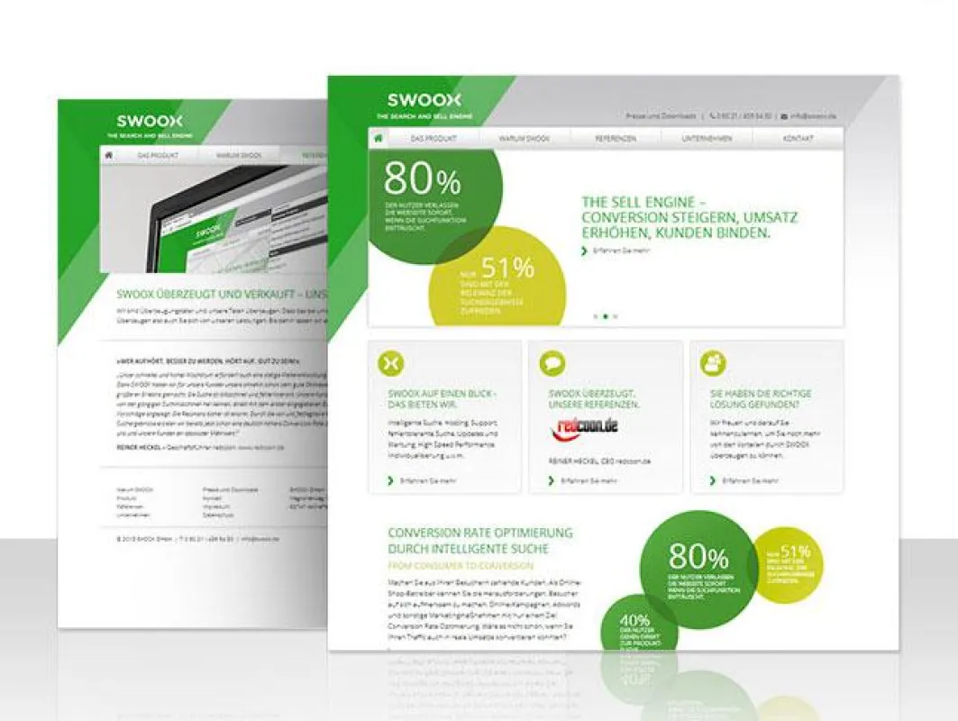 SWOOX - Intelligente Such-Funktion für Ihren Online-Shop