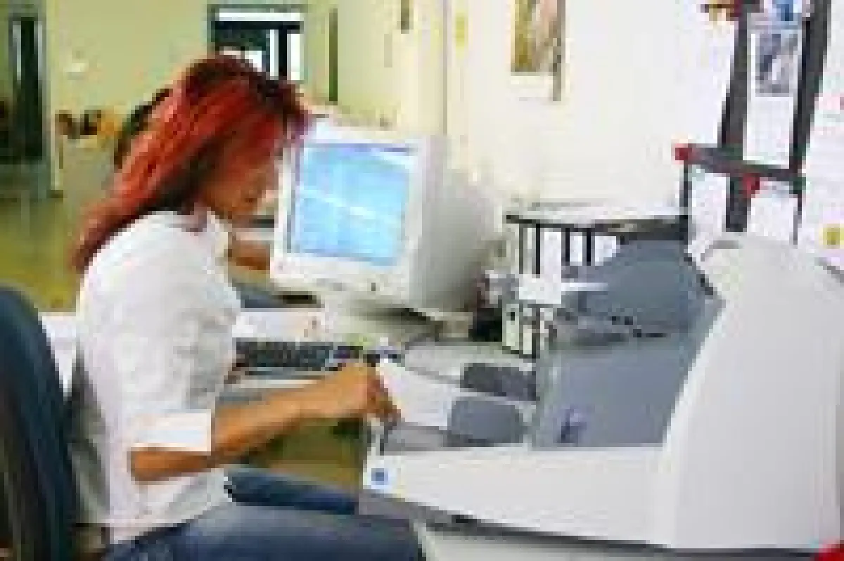 Die Produktionsstätte von Scanpoint in Waldbronn