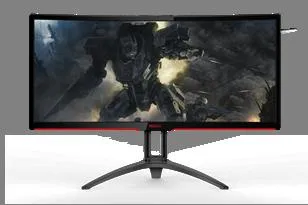 Bild: Neuer Curved-Monitor von AOC aus der AGON-Serie auf der IEM Katowice 2018
