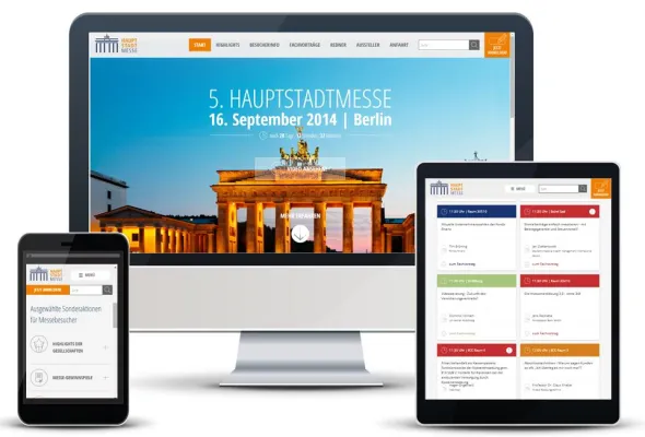 Bild: 5. Hauptstadtmesse präsentiert sich mit neuer Webseite und aktueller Agenda