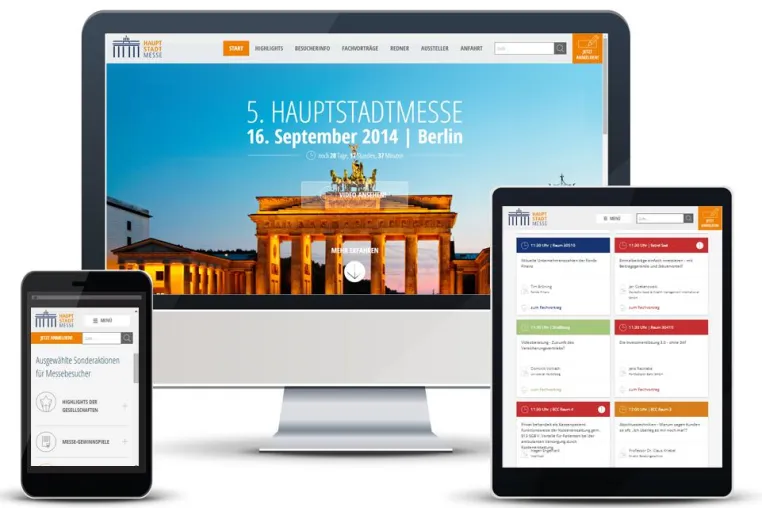Bild: 5. Hauptstadtmesse präsentiert sich mit neuer Webseite und aktueller Agenda