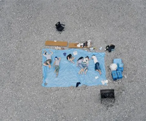 Bild: in transit - Ausstellungsprojekt zu den Themen Flucht, Migration, Zuflucht