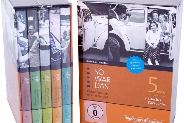 MK DiscPress GmbH fertigt für die Augsburger Allgemeine DVD-Reihe “SO WAR DAS” Bild: MK DiscPress GmbH fertigt für die Augsburger Allgemeine DVD-Reihe “SO WAR DAS”