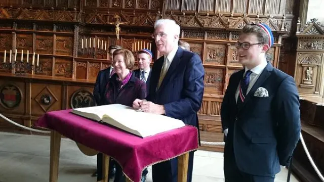 Bild: 11. Münsteraner Botschaftergespräch beim Corps Rheno-Guestphalia Münster