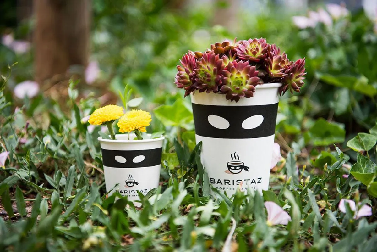 Ökobecher für Kaffee