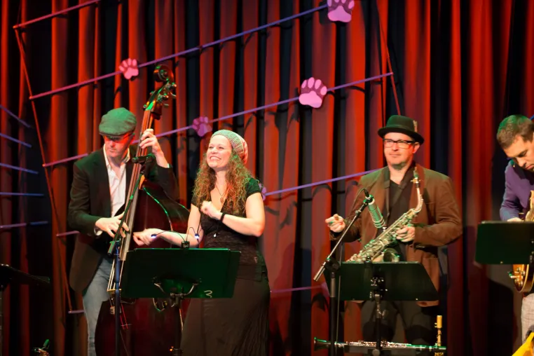 mini.musik Kinder-Jazz-Konzert "Matze taucht ab" am 12. März 2023 im Gasteig HP8 Bild: mini.musik Kinder-Jazz-Konzert "Matze taucht ab" am 12. März 2023 im Gasteig HP8