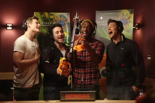 Bild: Eurovision: KidsCo macht britische Popgruppe „Blue“ zu TV-Umwelt-Helden