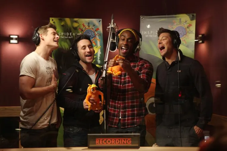 Bild: Eurovision: KidsCo macht britische Popgruppe „Blue“ zu TV-Umwelt-Helden