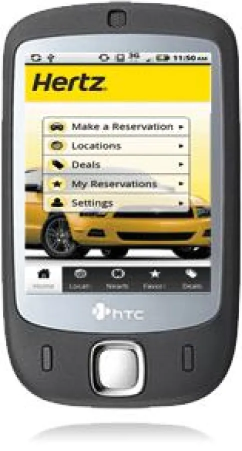 Neue Apps der Hertz Autovermietung