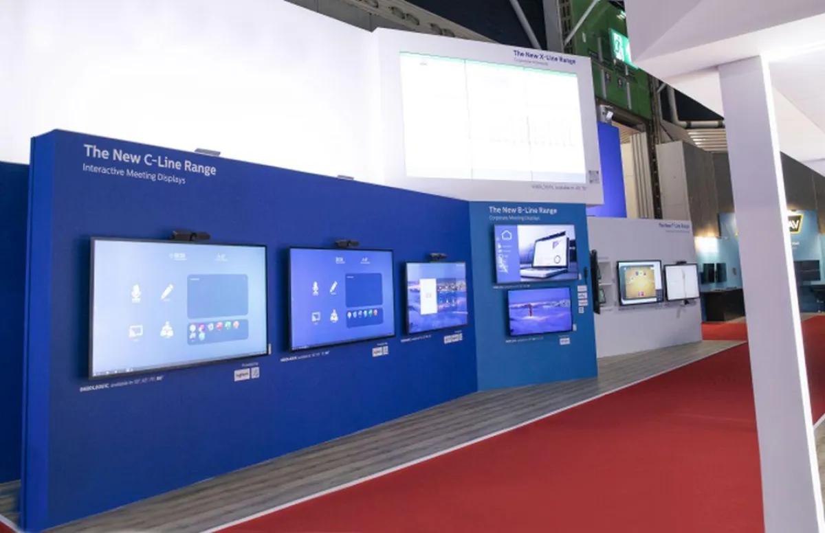 Philips Professional Display Solutions auf der ISE