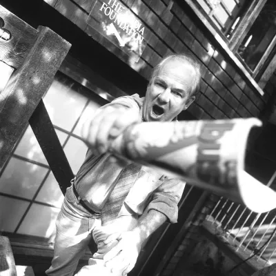 Bild: Design-Anarchist Kalle Lasn eröffnet TYPO Berlin 2006 - Bonus-Session mit David Carson