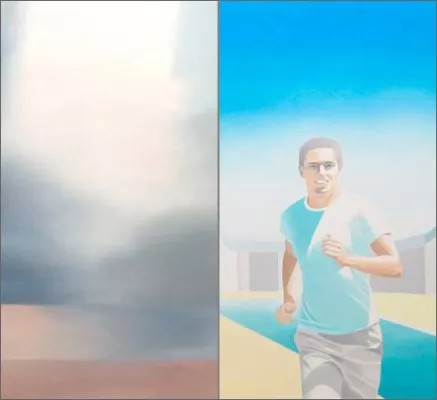 Bild: 'art place berlin' zeigt die Ausstellung: Anna Tessenow -Porträt, Figur, Landschaft - Malerei