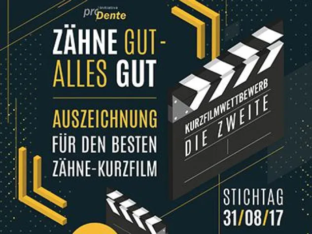 Bild: Jetzt noch bewerben beim proDente Kurzfilmwettbewerb