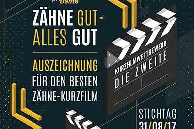 Jetzt noch bewerben beim proDente Kurzfilmwettbewerb Bild: Jetzt noch bewerben beim proDente Kurzfilmwettbewerb