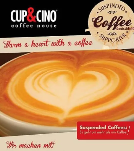 Bild: Ein Kaffee mit Herz - nicht nur auf dem Milchschaum