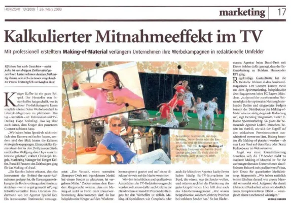 Bild: „Krüger hat geschafft, was in dieser Produktkategorie kaum möglich scheint“